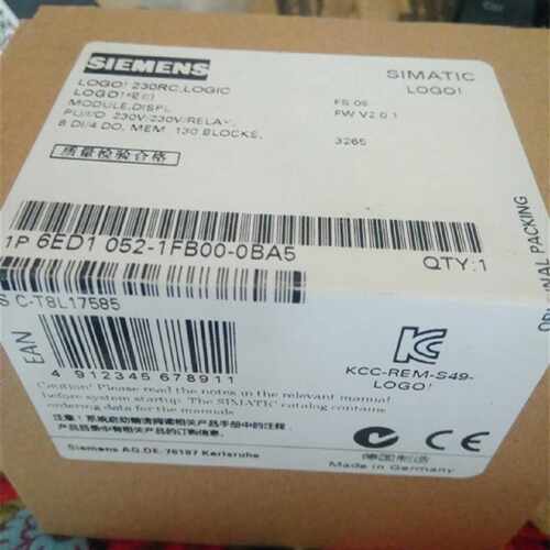 议价西门子LOGO逻辑模块6ED1 052 6ED1052-1FB00-0BA5/OBA5 6ED10