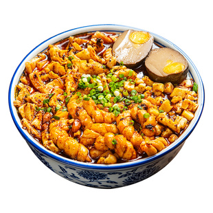 陕西特产凤翔豆花泡馍地方特色美食小吃免煮方便面速食宝鸡老字号