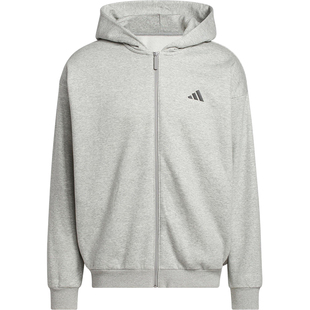 Adidas/阿迪达斯正品2025冬季款男女日常连帽运动印花外套KB7562
