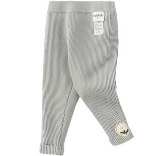 巴拉巴拉婴儿长裤加绒打底裤女童宝宝裤子秋冬装保暖2025新款百搭