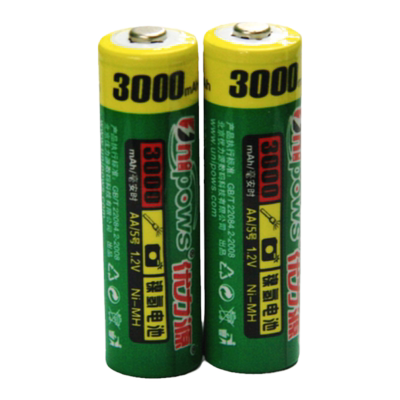 优力源AA3000mAh 5号充电 拍立得电池 5号充电电池 无线鼠标电池