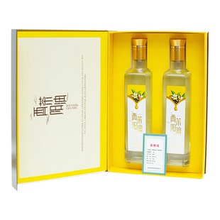 酉阳茶油500ml礼盒装有机山茶油高山种植茶籽物理压榨绿色食用油