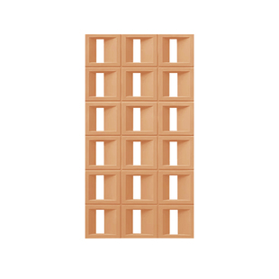 PU轻质水泥构件砖ABS九宫格双面隔断墙空心砖装饰镂空艺术背景墙