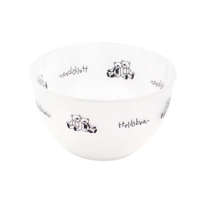 磨砂半透明圆形饭碗牛奶杯