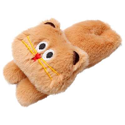 可爱趣味毛绒猫咪BB夹少女掰掰夹