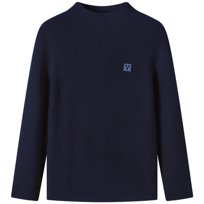 【100%绵羊毛】英氏男童毛衣打底