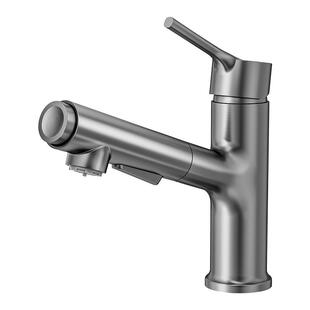 箭牌面盆龙头洗脸盆冷热台盆浴室柜卫生间洗手盆抽拉式冷热水龙头