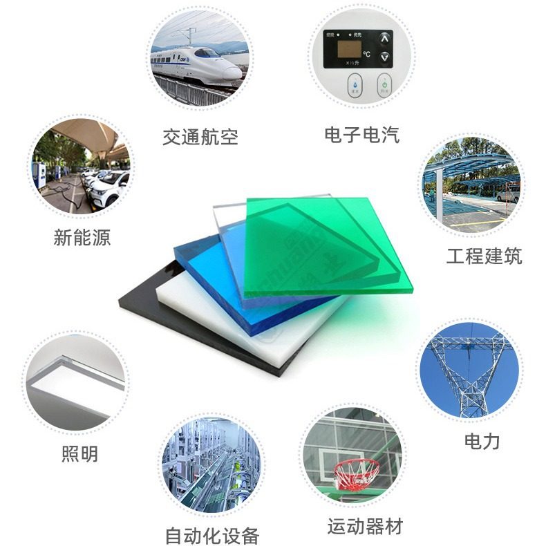 透明pc板加工cnc精密生产厂家耐力板板材折弯雕刻聚碳酸酯pc加工