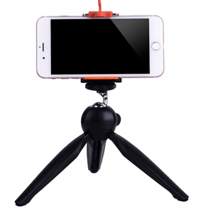 适用于苹果手机通用懒人支架桌面看电视直播多功能夹子相机三脚架