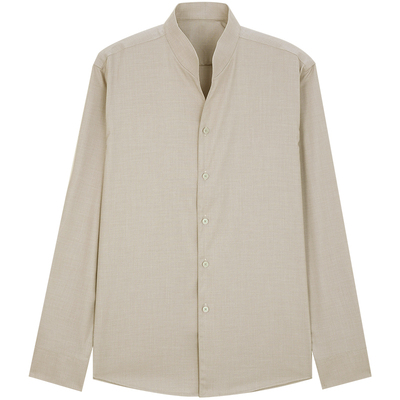 MindBridge立领长袖衬衫