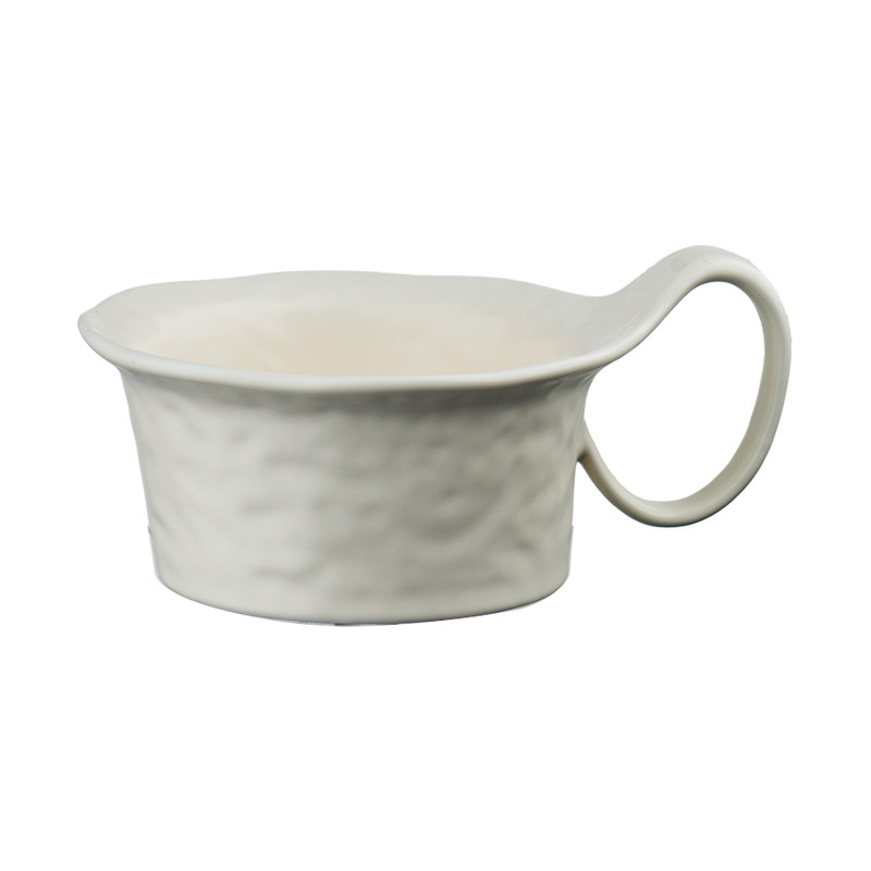 原创马克杯陶瓷杯奶油白咖啡杯