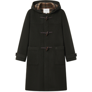 【T.W.R.C】TeenieWeenie小熊男装毛呢大衣秋冬款宽松外套twrc