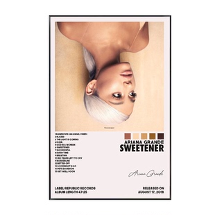 Ariana Grande海报专辑封面A妹爱莉安娜格兰德装饰挂画明星墙贴图