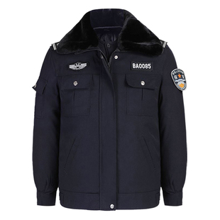 保安制服冬装棉衣加厚防寒服2011式保安工作执勤棉服冬季棉袄内胆