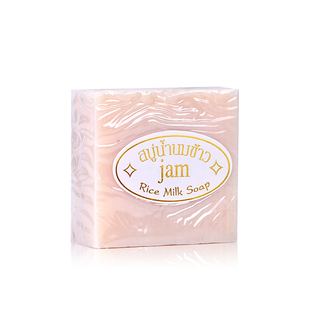 泰国原装进口JAM香米皂 本土手工大米洁面皂香皂冷制皂控油沐浴皂