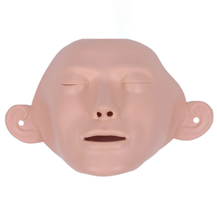 弘模心肺复苏专用配件 急救假人可换脸皮 橡皮人面具 模拟人面皮