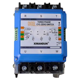 希曼顿三相周波过零调功器ZAC29C-B361-400A电力调整器经济型