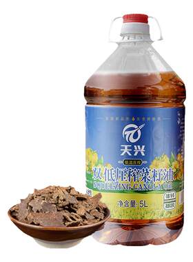 江西菜籽油低温压榨食用冷榨