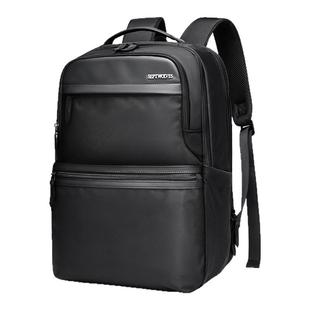 七匹狼简约背包男士双肩包商务电脑包大学生书包通勤出行旅行包轻