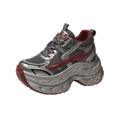 厚底内增高8CM网红超火老爹鞋