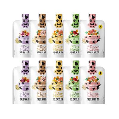 0-12颗牙哆啦大自然辅食粥婴幼儿