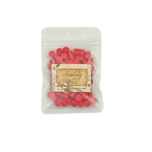 八边形火漆印章蜡粒 wax信封口封蜡小袋装 火漆蜡粒 100粒左右35g