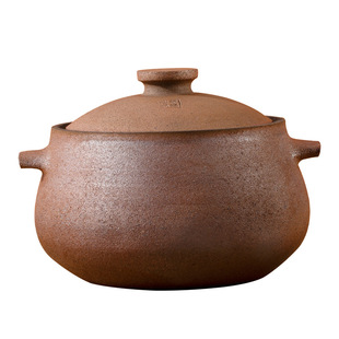 荥经砂锅炖锅家用沙锅燃气煲汤锅煤气灶老式陶土砂锅专用汤锅商用