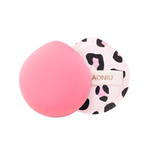 郭小妞豹纹棉花糖粉扑大圆尖气垫扑子超软粉底液专用干湿两用化妆