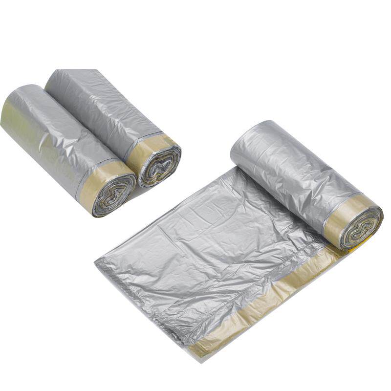 厨房抽绳大垃圾袋家用手提式自动收口加厚中号30L特厚圾垃12l20升