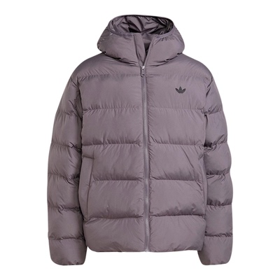 Adidas/阿迪达斯正品三叶草男士休闲连帽保暖梭织耐穿棉服JX4122