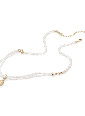 shes工艺珍珠项链手链两戴