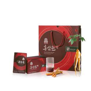 韩国正官庄6年根高丽参红参元力浓缩液礼盒人参滋补送礼50ml*30包