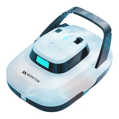 美国Monitok游泳池吸污机全自动清洁机器人过滤水龟池底部鱼池