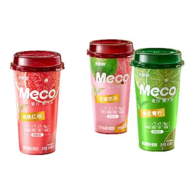 【时代少年团推荐】香飘飘Meco如鲜果茶400ml*8杯果汁茶饮料整箱