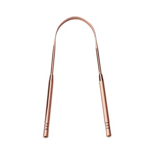 不锈钢舌刮铜 不锈钢舌刮子刮舌苔清洁器 清理舌苔 舌刮