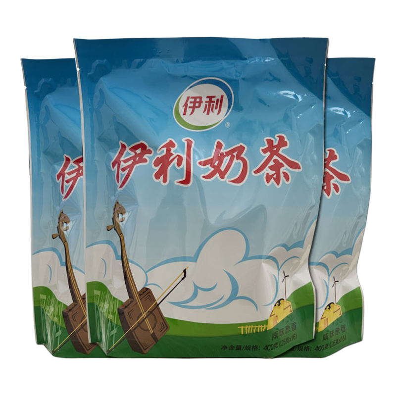 伊利奶茶粉400g独立包装速溶奶茶