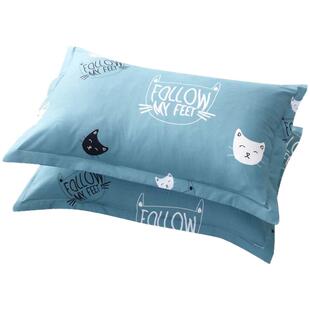 枕头枕芯护颈椎助睡眠一对带枕套套装家用单人成人学生宿舍整头男