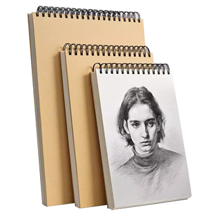 晨光素描本A4美术生专用纸16K素描纸手绘画纸活页速写本马克笔本8K空白彩铅画纸水彩儿童小学生幼儿园图画本