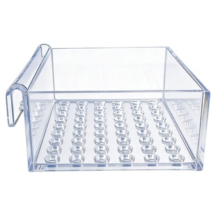 鱼缸挂钩式干湿分离盒背滤侧滤亚克力滴流盒过滤杂质盒雨淋滴流盒