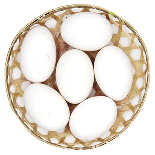 黄河滩农家散养鹅蛋新鲜孕妇超大生鹅蛋6/12枚*100g+土鹅蛋