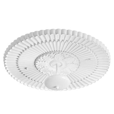 雷士照明法式中古PU灯盘奶油创意卧室吸顶灯高级设计师款艺术灯具