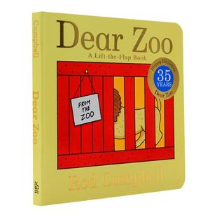 Dear Zoo亲爱的动物园dearzoo吴敏兰书单Rod Campbell系列纸板触摸翻翻书英文原版绘本Oh Dear/Noisy Farm低幼英语早教启蒙认知
