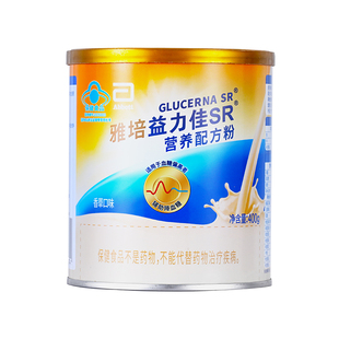 雅培益力佳SR营养配方粉进口含蛋白质粉控糖低GI缓升糖官方旗舰店