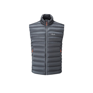 草哥户外 英国RAB男款microlight 羽绒鹅绒背心轻巧可搭马甲qdb18