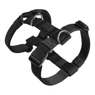 加宽工字型前扣防爆冲狗狗胸背中大型犬防挣脱牵引绳战术胸背项圈