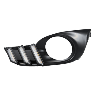 适用于13-15款日产天籁日行灯前雾灯改装LED日间行车灯流水装饰灯