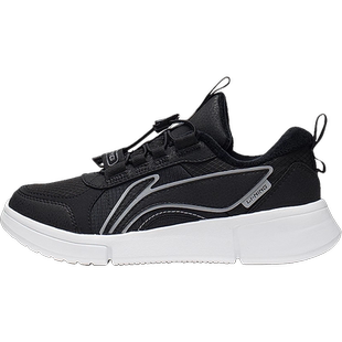 李宁儿童加绒运动鞋男童冬季新款青少年防滑加厚保暖大棉鞋雪地靴