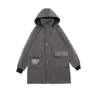 冬季工作服大褂耐脏加绒加厚男耐磨罩衣女搬运防水劳保服防尘围裙