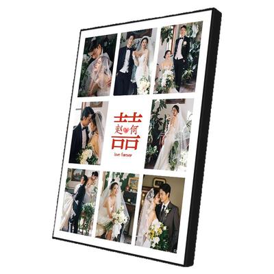 高品质九宫格婚纱照定制