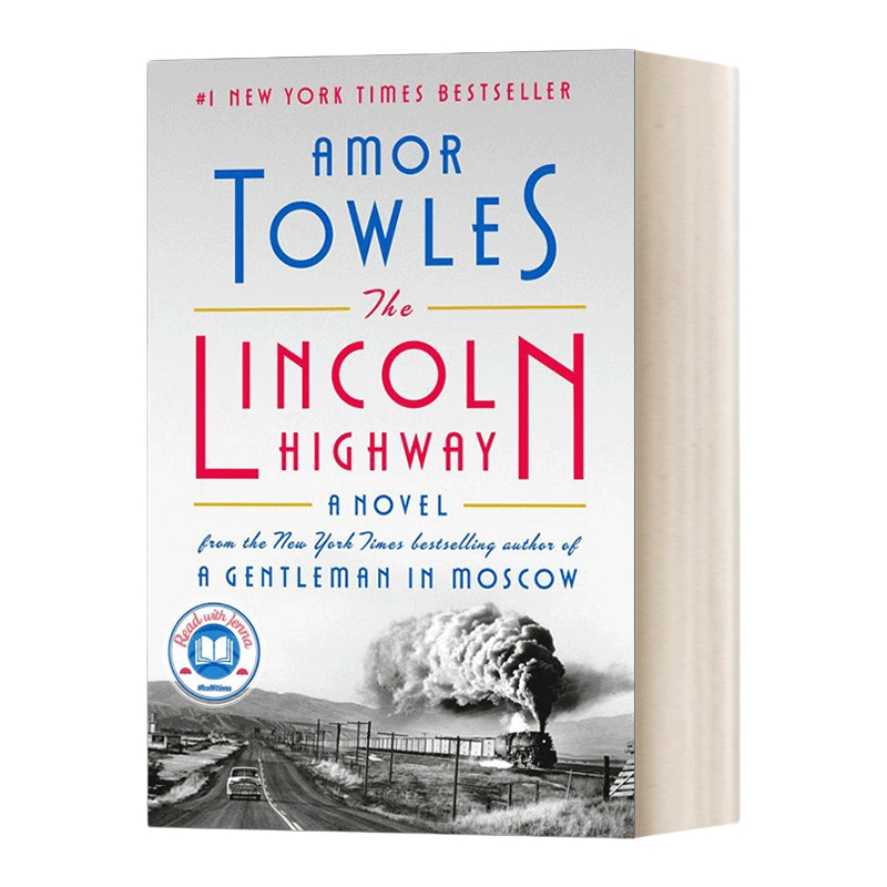 英文原版小说 The Lincoln Highway 林肯公路 美版 Amor Towles 精装 英文版 进口英语原版书籍